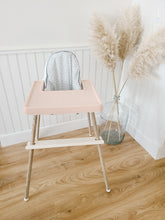 Load image into Gallery viewer, ikea highchair accessories. Cushion cover, placemat and leg wraps with footrest for complete makeover