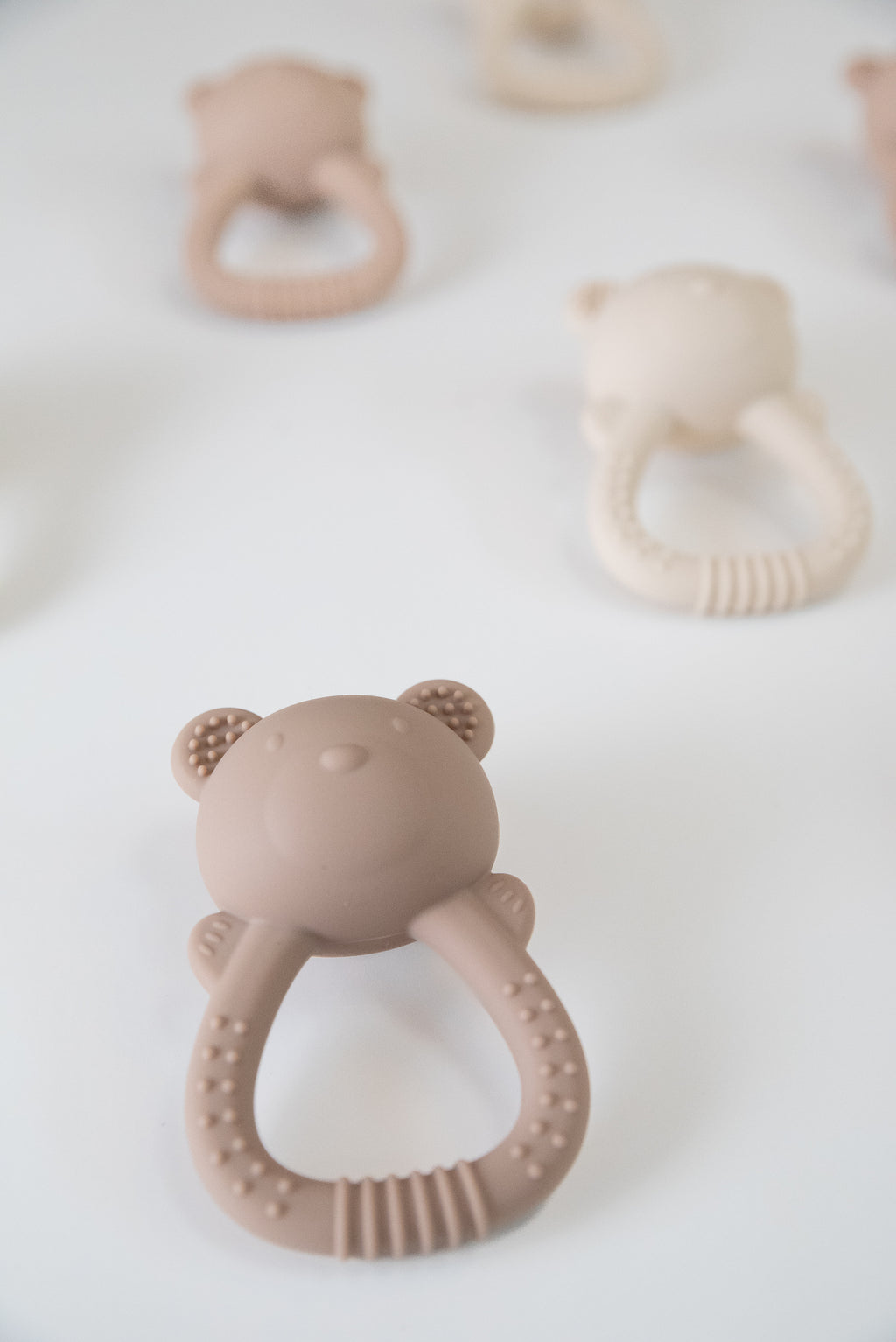 Soft silicone Bear Rattle | Teether