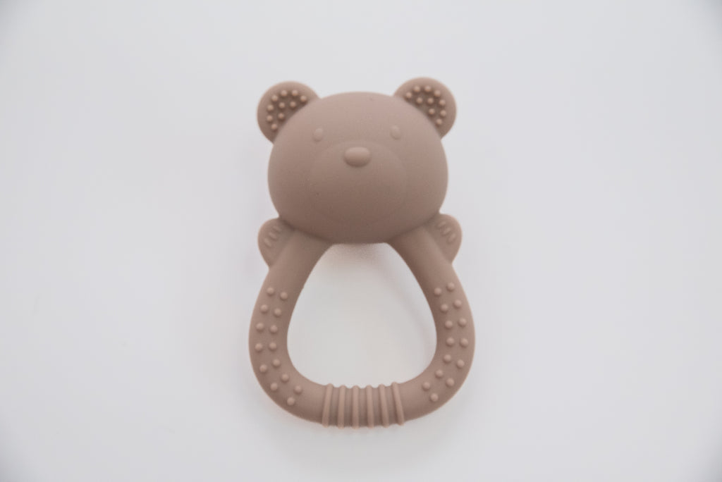 Soft silicone Bear Rattle | Teether