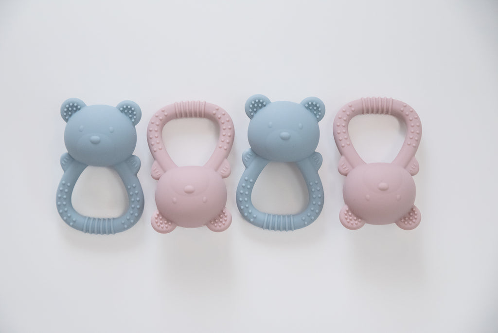 Soft silicone Bear Rattle | Teether