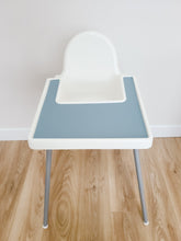 Load image into Gallery viewer, Ikea highchair placemat in blue

