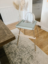 Load image into Gallery viewer, Ikea Highchair Acessories  Antilop placemat, cushion cover, footrest and leg stickers
