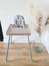Load image into Gallery viewer, Ikea highchair diy hack with accessories.  Cushion cover, placemat, footrest and leg wraps
