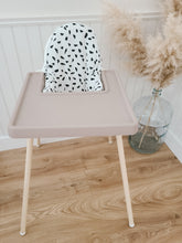Load image into Gallery viewer, Ikea highchair diy hack with accessories.  Cushion cover, placemat, footrest and leg wraps
