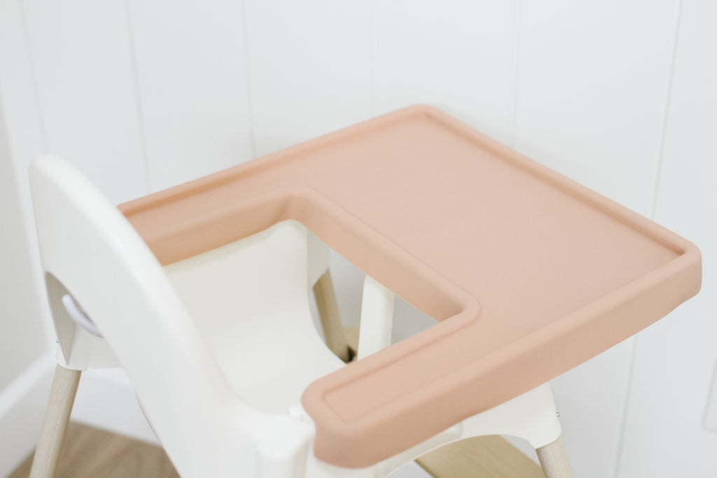 ikea highchair accessories. Cushion cover, placemat and leg wraps with footrest for complete makeover