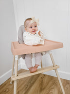 toddler ikea antilop highchair accessories. Cushion cover, placemat and leg wraps with footrest for complete makeover