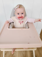 Ikea Highchair Accessories  Antilop placemat, cushion cover, footrest and leg stickers.