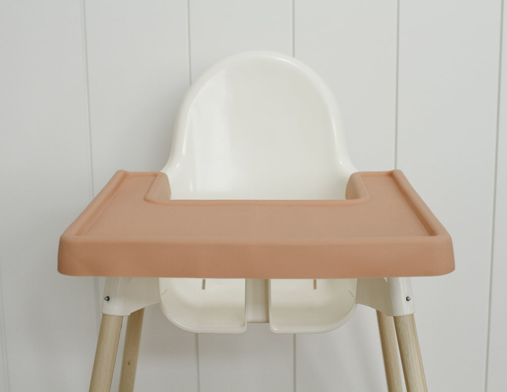 ikea highchair accessories. Cushion cover, placemat and leg wraps with footrest for complete makeover