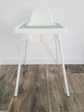 Load image into Gallery viewer, white wood leg wrap ikea highchair
