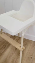 Load and play video in Gallery viewer, FULL COVER Ikea Highchair Placemat | Sand
