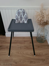 Load image into Gallery viewer, FULL COVER Ikea Highchair Placemat | Dark Grey
