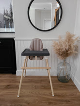 Load image into Gallery viewer, FULL COVER Ikea Highchair Placemat | Dark Grey
