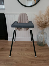 Load image into Gallery viewer, FULL COVER Ikea Highchair Placemat | Dark Grey
