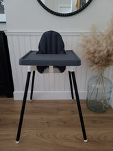 Load image into Gallery viewer, FULL COVER Ikea Highchair Placemat | Dark Grey
