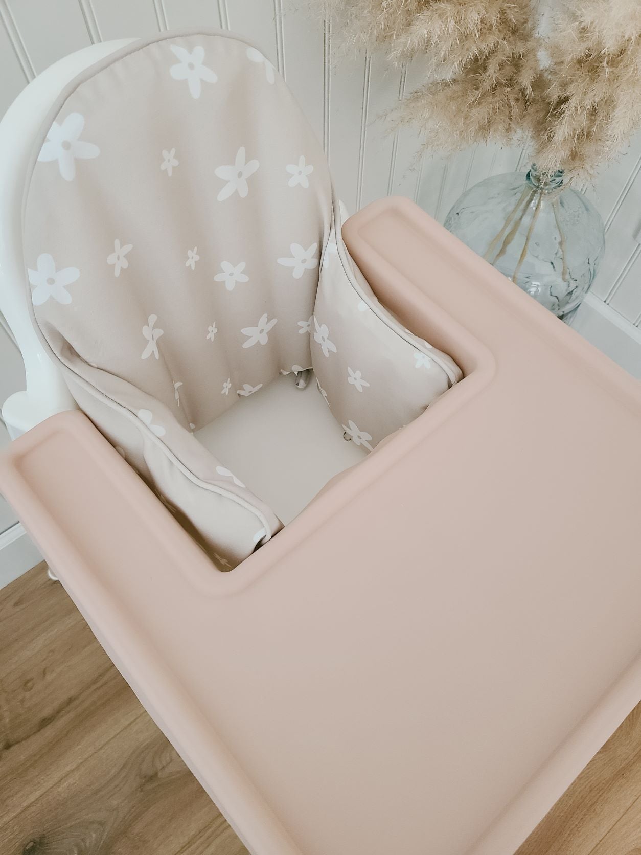 boho floral ikea highchair cushion cover